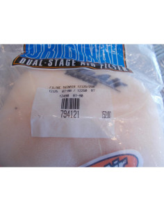 filtre a air mousse twinair 794121 moto cross yamama 125 250 490 yz 2