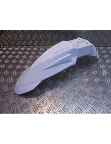 garde boue avant blanc universel adaptable moto supermotard enduro mecaboite am6