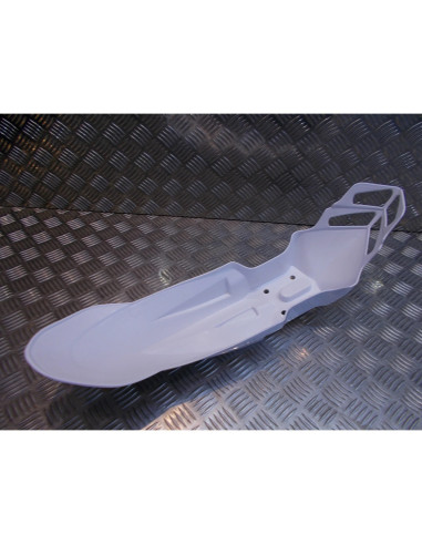 garde boue avant blanc universel adaptable moto supermotard enduro mecaboite am6