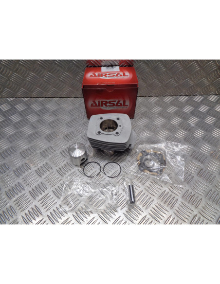 cylindre piston diam 46 mm airsal t6 racing 02022546 mobylette cyclomoteur peuge