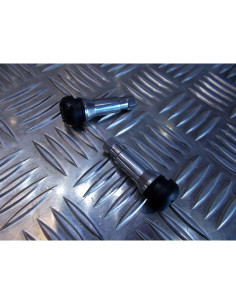 2 x valve jante roue tr414 chrome type origine moto scooter quad voiture