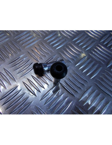 2 x valve jante roue tr414 chrome type origine moto scooter quad voiture