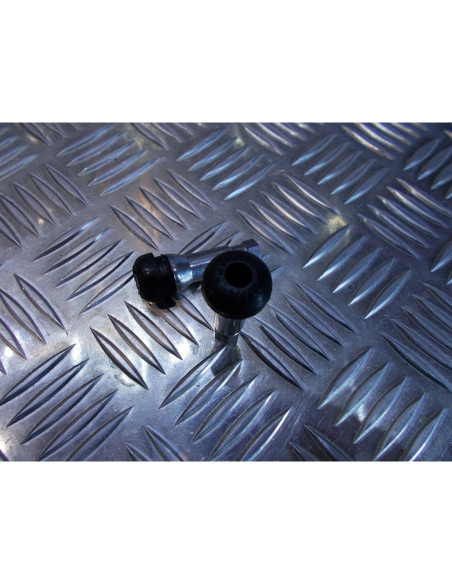 2 x valve jante roue tr414 chrome type origine moto scooter quad voiture