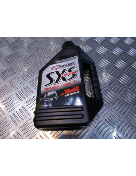 huile maxima sxs engine quad buggy 4 temps semi synthetique 10 w 40 1 litre prem