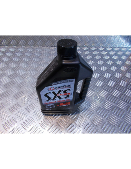 huile maxima sxs engine quad buggy 4 temps semi synthetique 10 w 40 1 litre prem