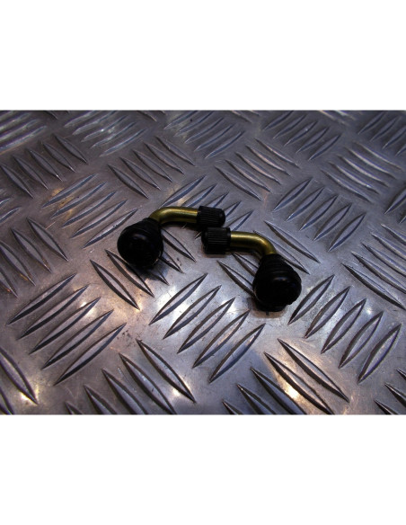 2 x valve jante roue coudée PVR70 type origine Neuf moto scooter deux roues quad