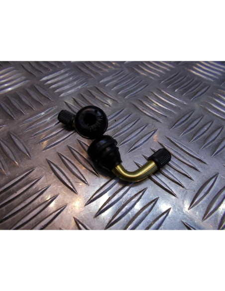 2 x valve jante roue coudée PVR70 type origine Neuf moto scooter deux roues quad