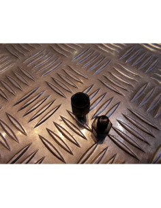 jeu 2 x embout rétroviseur adaptable visse boulon a visser sens horaire de 10 mm 2