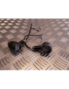 jeu 2 x clignotant 13 led universel adaptable moto scooter quad ....