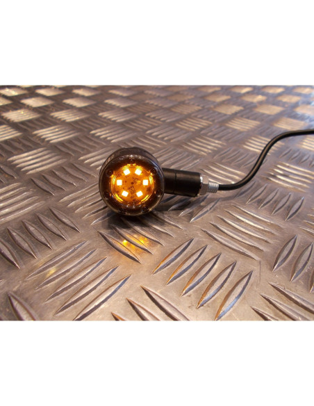 jeu 2 x clignotant 13 led universel adaptable moto scooter quad ....