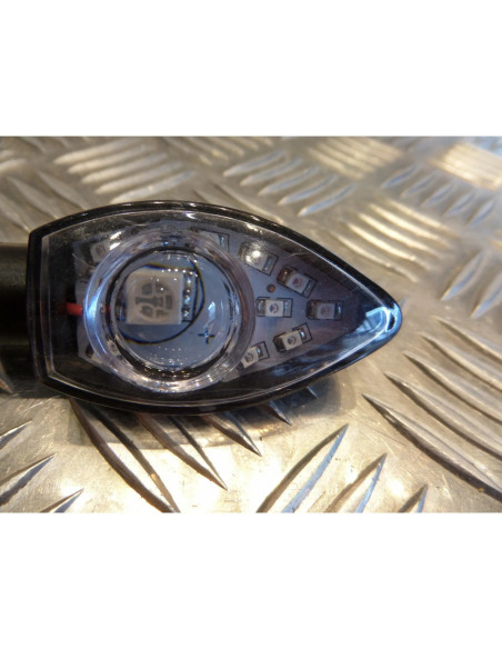 2 x clignotant universel adaptable 13 led pour tout type moto scooter 2 roues qu