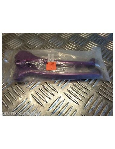 paire jeu de levier de frein violet pour scooter piaggio 50 80 125 typhoon