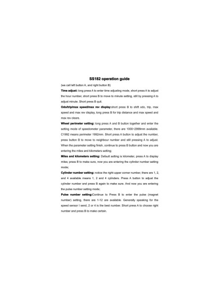 compteur vitesse compte tours tableau bord numerique universel adaptable moto sc