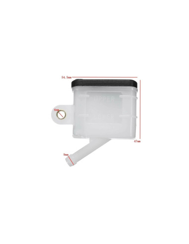 bocal reservoir liquide frein maitre cylindre universel adaptable moto scooter q
