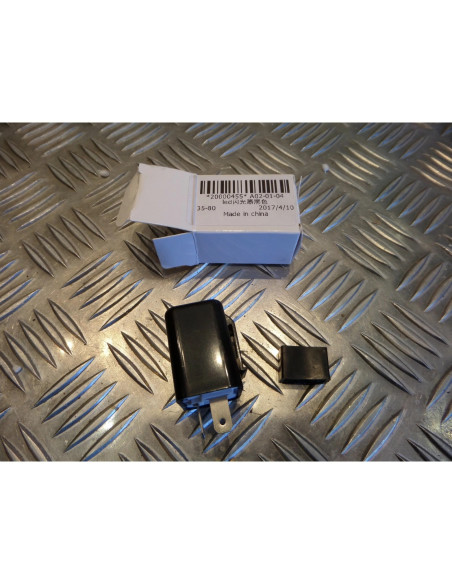 centrale clignotant relais led ampoule reglable 12v moto scooter 21w x2 + 3,4w