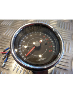 compteur compte tours electrique universel adaptable scooter moto quad chrome 2