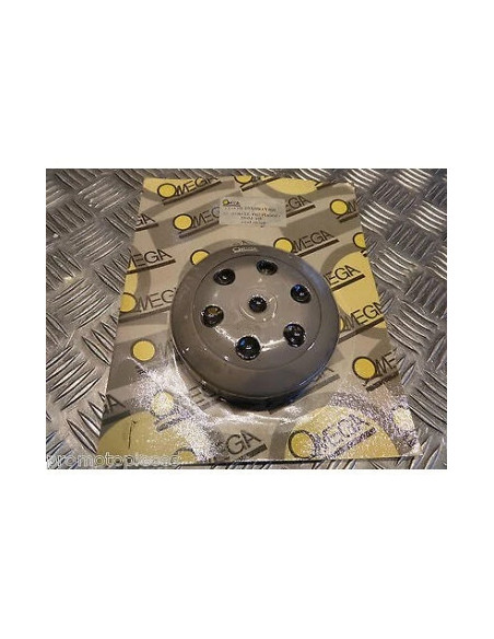 cloche embrayage 107mm omega scooter piaggio 50 zip typhoon peugeot trekker Buxy