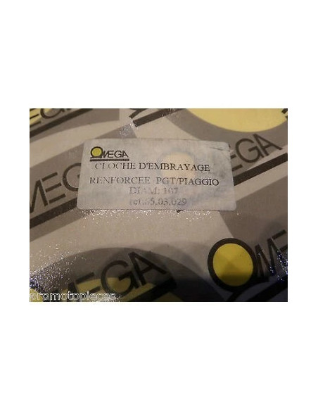 cloche embrayage 107mm omega scooter piaggio 50 zip typhoon peugeot trekker Buxy