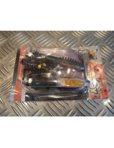 jeu de 2 clignotant led univesel adaptable scooter moto 2 roues quad 2
