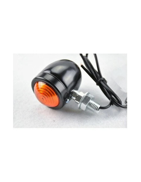 2 x clignotant chrome universel moto style chopper bobber cafe racer