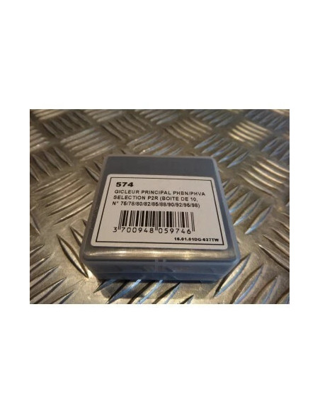 10 gicleur 6mm carburateur dellorto phbn / phva n° 75 , 78 , 80 , 82 , 85 , 88 ,