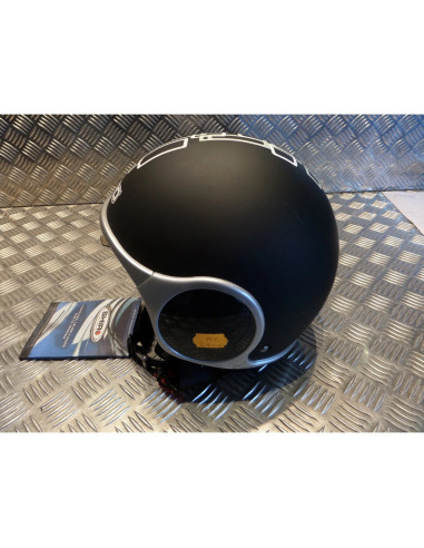 casque jet shiro sh 482 sh-482 glory noir mat taille xs moto scooter quad