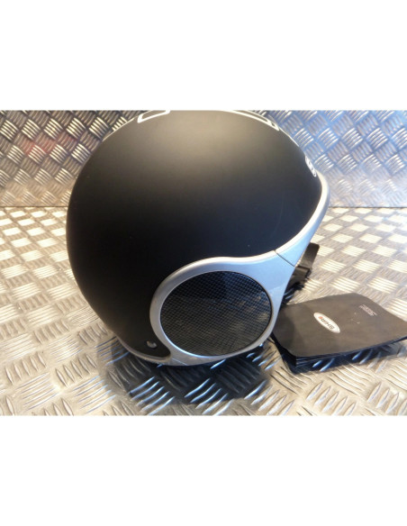 casque jet shiro sh 482 sh-482 glory noir mat taille xs moto scooter quad