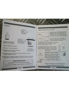 kit tailblazer 10w-d ampoule eclairage feu arriere stromboscope desceleration mo 2