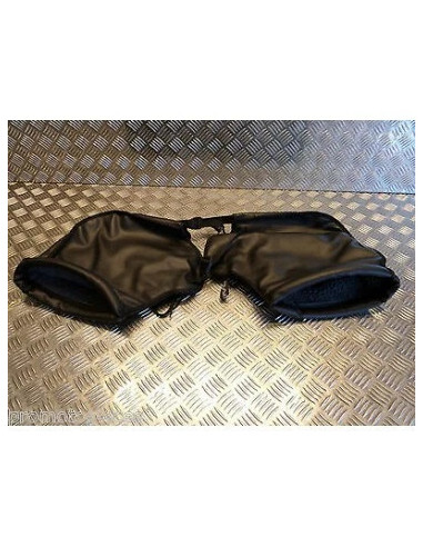 paire manchons main gant fourrure chaud scooter piaggio 125 lx 2 ou 4 lx2 lx4 he