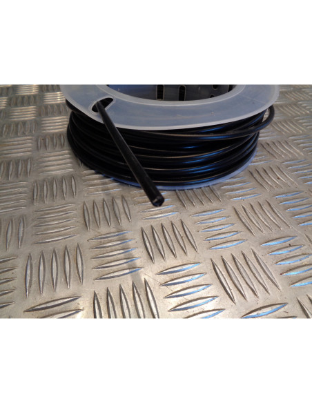 gaine noir de cable gaz accelerateur diam 6 mm au metre pour moto scooter quad m