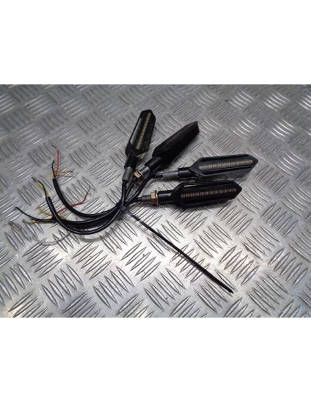 4 x clignotant led universel pour moto