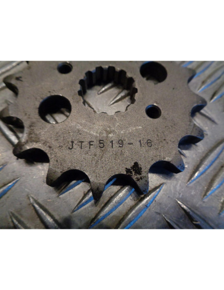 kit chaine pignon 16 dents x couronnes 49 dents moto kawasaki 600 zzr 2003 jkazx