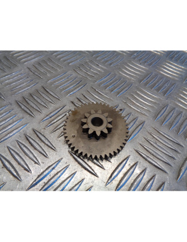 pignon entre roue libre et demarreur moto yamaha 125 ybr lbpre07 apres 2008