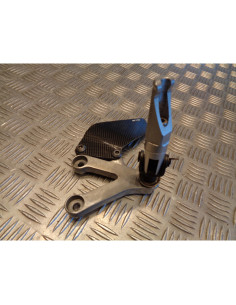 platine repose cale pied avant gauche moto honda cbr 929 rr fireblade sc44 2