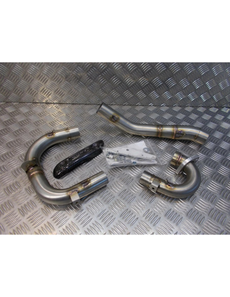 collecteur pot echappement crd inox moto yamaha yz 250 f yzf 2014 - 16 7690518 9