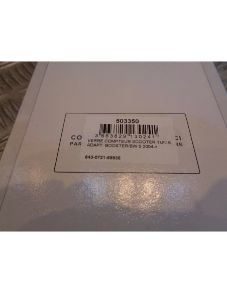 vitre verre de compteur vitesse tableau bord scooter mbk 50 booster apres 2004 y