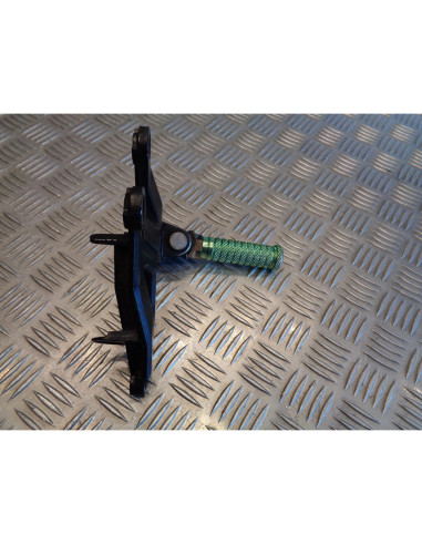 platine repose cale pied avant droit moto kawasaki zx12r 1200 ninja zxt20aa 2000