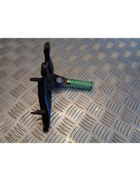 platine repose cale pied avant droit moto kawasaki zx12r 1200 ninja zxt20aa 2000
