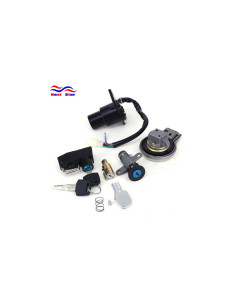 kit neiman contacteur cle bouchon serrure selle moto yamaha xv 125 250 virago 19