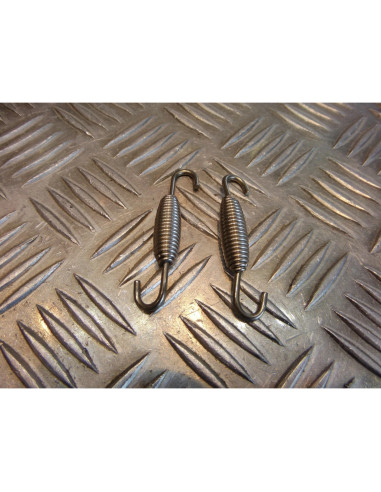 jeu de 2 ressort 7 cm 700 mm pour pot silencieux echappement moto scooter quad a