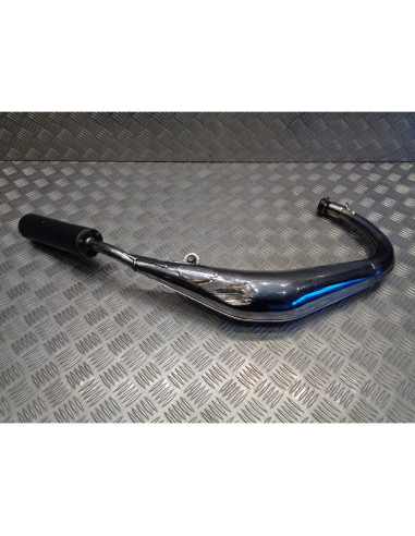 pot echappement scr corse chrome passage bas moto derbi 50 drd x-treme sm