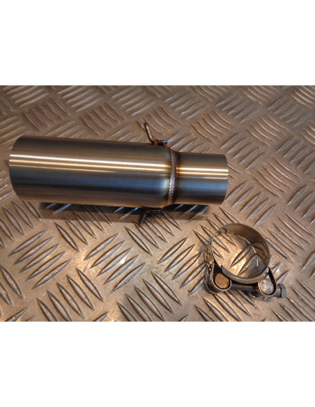 manchon tuyau tube pot echappement pour silencieux 51 mm scooter piaggio 125 250