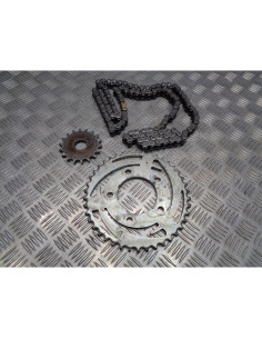 kit chaine pignon couronne moto triumph 900 trophy t336