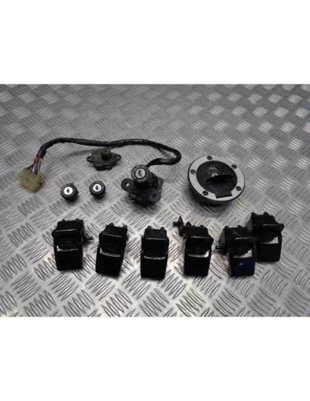 kit neiman contacteur cle bouchon essence serrure et de valise moto triumph 900