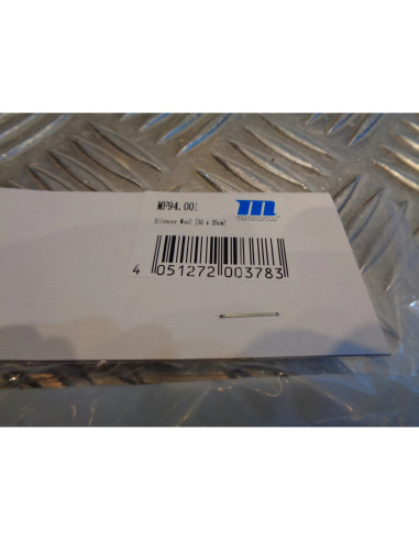 laine de roche ceramique 250 x 300 mm silencieux cartouche pot echappement scoot