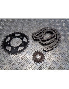 kit chaine pignon couronne moto suzuki gs 500 e gse gm51a