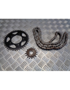 kit chaine pignon couronne moto suzuki gs 500 e gse gm51a 2