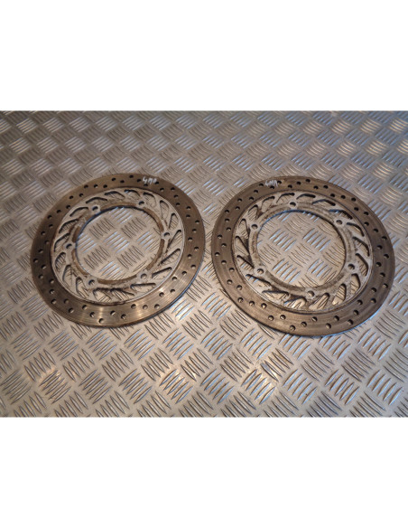paire disque frein avant moto honda nt 650 v deauville ntv rc47