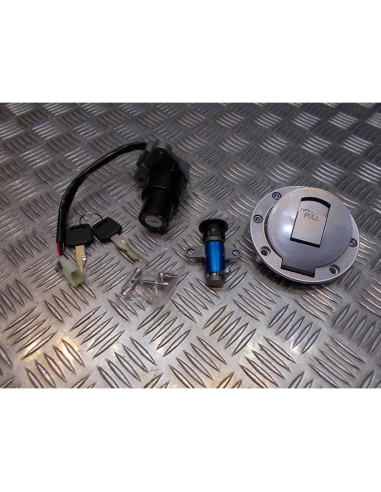 kit neiman contacteur cle serrure selle bouchon essence moto yamaha 125 tzr 850
