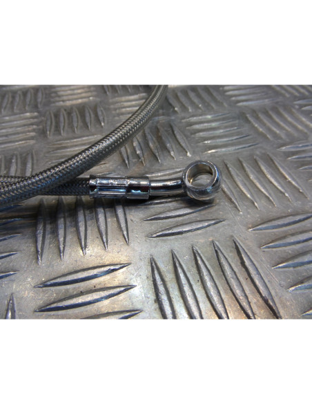 durite de frein universel adaptable type aviation 850 mm - 85 cm moto scooter qu